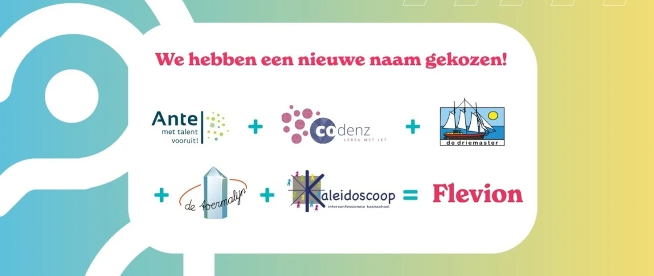 Gezamenlijke onderwijsstichtingen gaan ‘Flevion’ heten